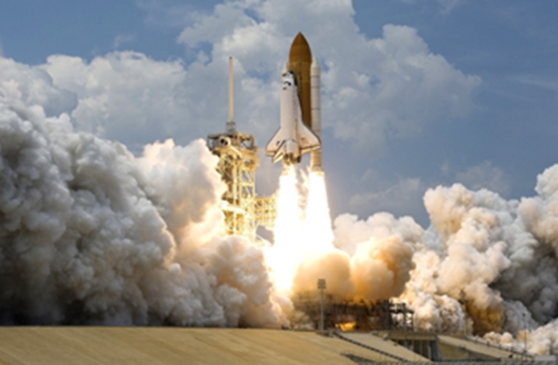Ilustrasi peluncuran satelit (Foto/Pixabay)