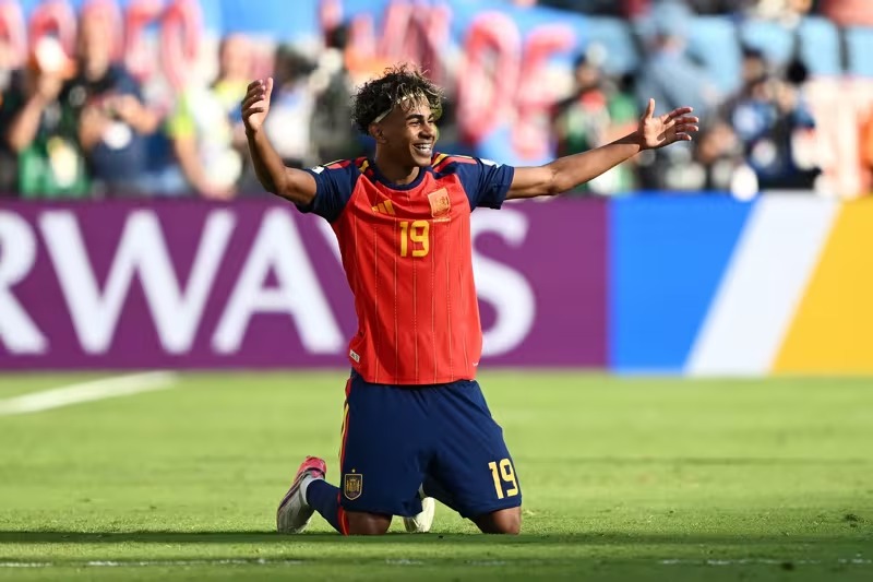 Bintang muda Spanyol, Lamine Yamal.(Foto/FIFA)