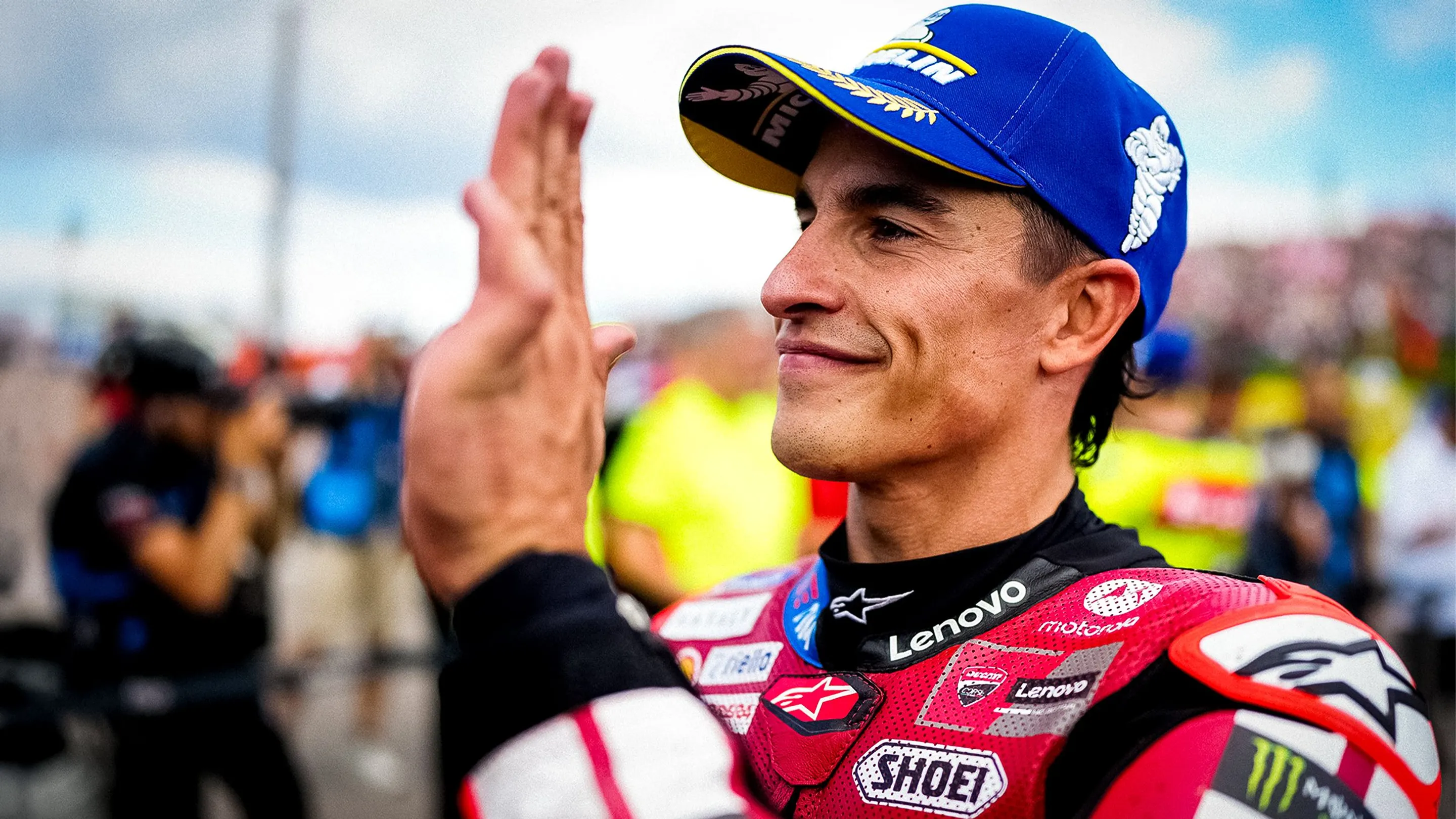 Pembalap Ducati Lenovo Marc Marquez. (Foto/Motogp)