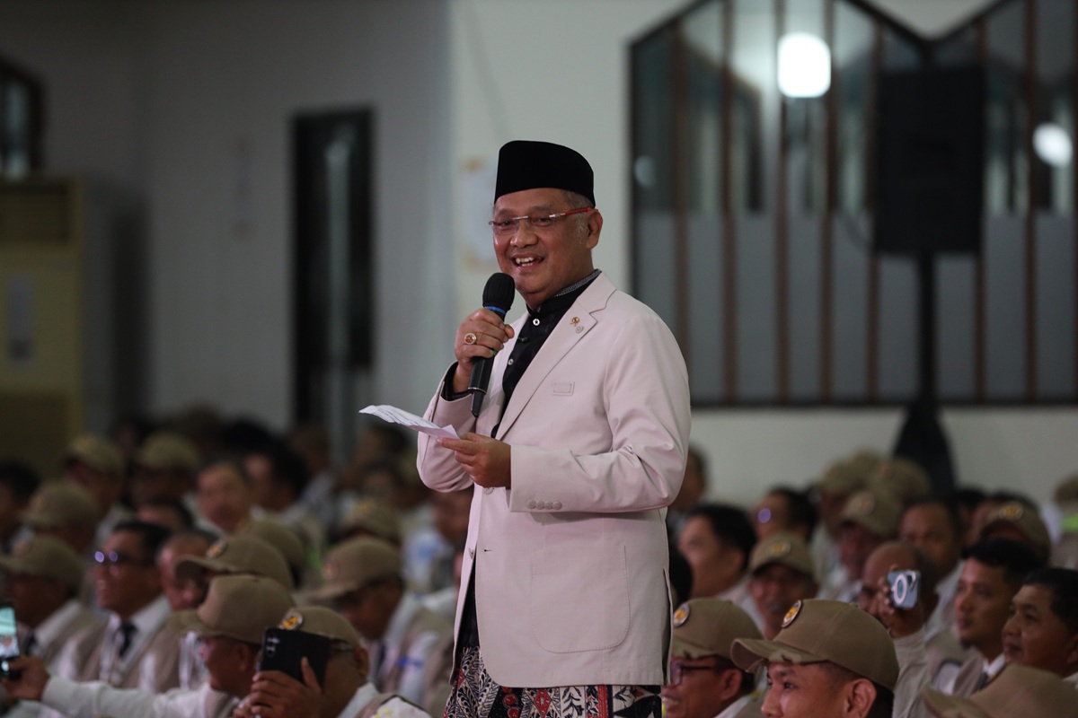 Menteri Haji dan Umrah Mochamad Irfan Yusuf. (Foto/Kemenhaj)