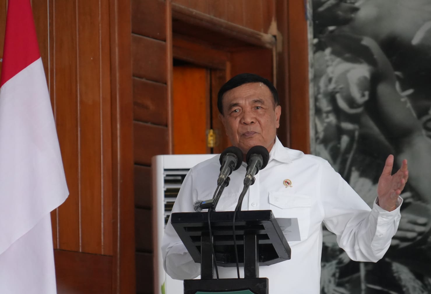 Menteri Koordinator Bidang Politik dan Keamanan RI Djamari Chaniago. (BeritaNasional/istimewa)