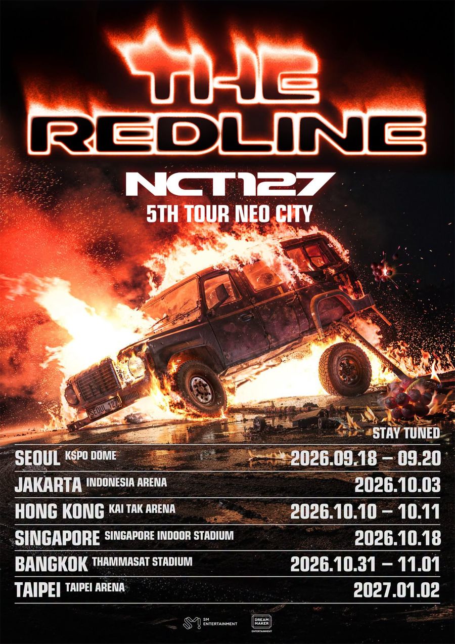 Konser NCT 127 NEO CITY - THE REDLINE. (Foto/FB: NCT)