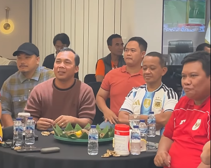Wihaji dan Bahlil Kompak Dukung Argentina Saat Nobar Final Piala Dunia 2026. (Foto/instagram wihaji.pwh).