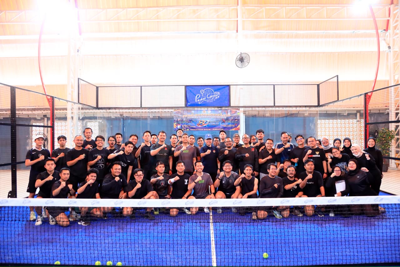 Padel Bhayangkara Cup 2026 Resmi Dibuka, Jadi Ajang Pererat Hubungan Polri dan Pers. (Foto/Humas Polri)