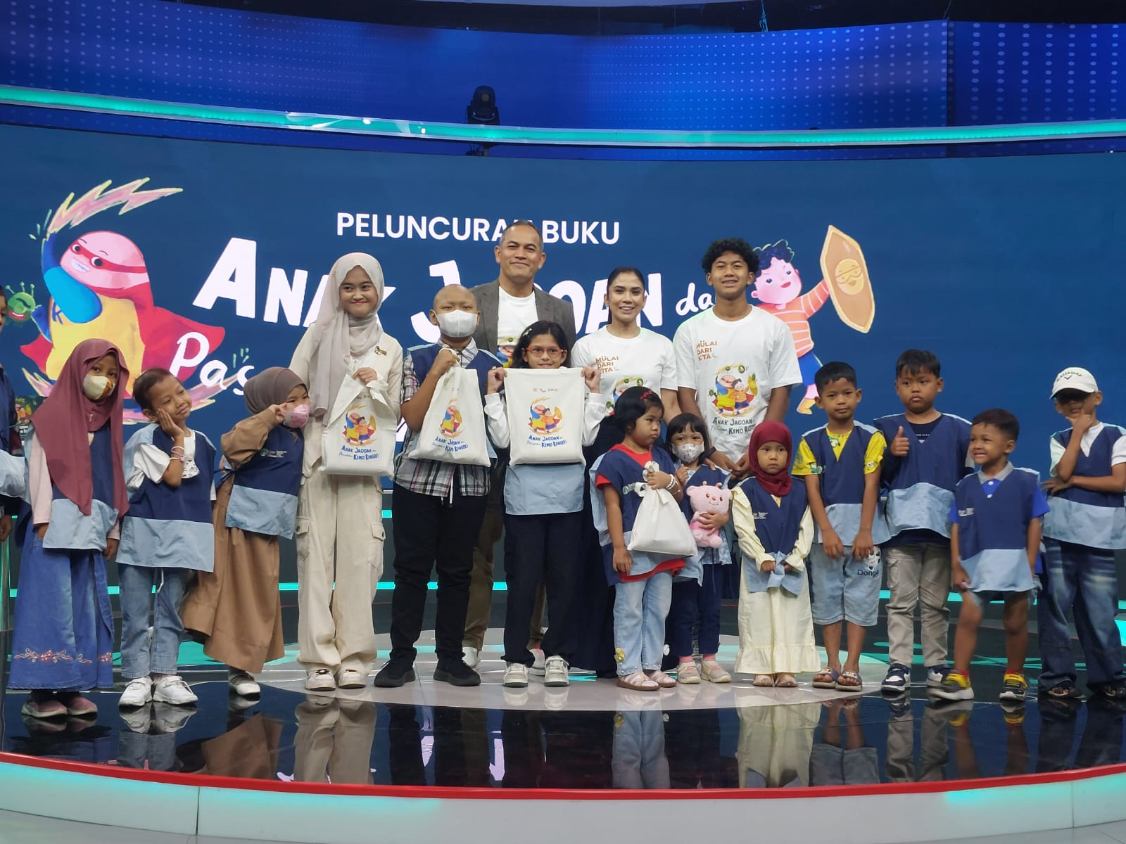 Peringati HAN 2026, Gerakan Mulai Dari Kita Rilis Buku Cerita Pendamping Psikososial Anak Pejuang Kanker. (Foto/Ist)