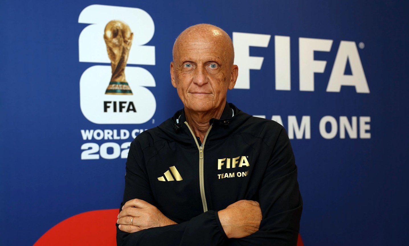 Ketua Komite Wasit FIFA Pierluigi Collina. (Foto/FIFA.com)