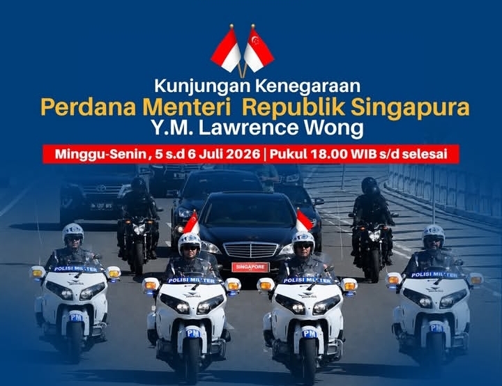 PM Singapura Kunjungan Kenegaraan ke Jakarta Sore Ini. (Foto/istimewa)