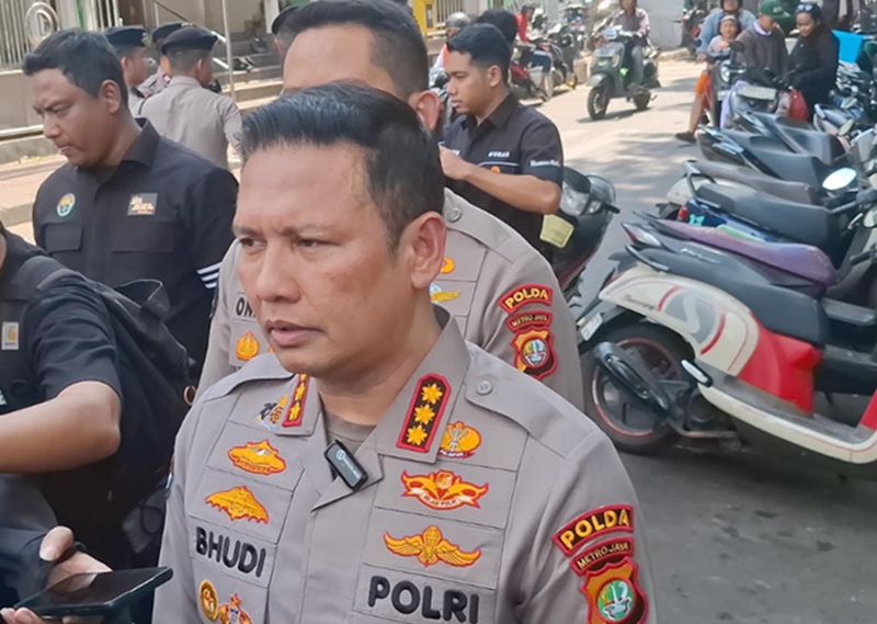 Kabid Humas Polda Metro Jaya, Kombes Pol Budi Hermanto (Beritanasional/Bachtiar)