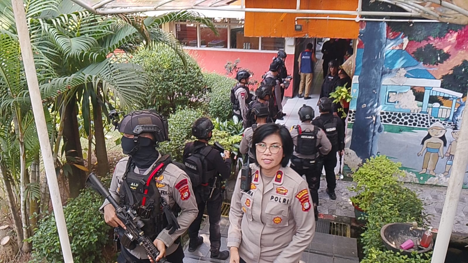 Kapolsek Jagakarsa Kompol Nurma Dewi kepada wartawan Senin (13/6/2026). (BeritaNasional/Bachtiar)