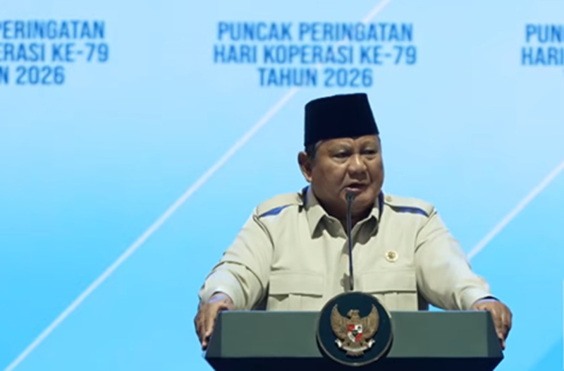Presiden Prabowo (Foto/Youtube Setpres)