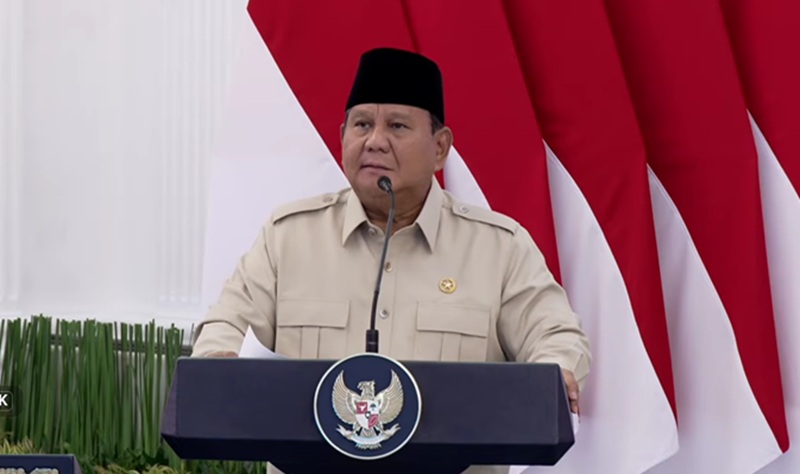 Presiden Prabowo (Foto/Setpres)