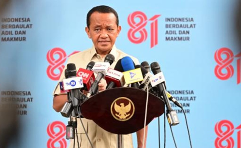 Menteri ESDM Bahlil Lahadalia (Foto/Setpres)