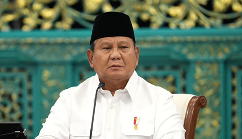 Presiden Prabowo (Foto/Setpres)