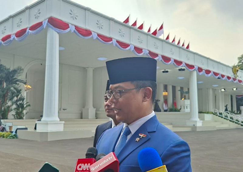 Menlu Sugiono (Beritanasional/Lydia)