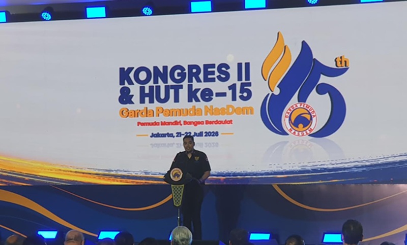 Ketua Umum Garda Pemuda NasDem (GPND) Prananda Surya Paloh (Beritanasional/Bachtiar)
