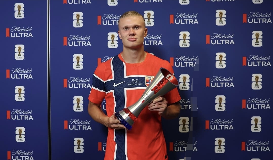 Striker Timnas Norwegia, Erling Haaland. (BeritaNasional/IG Erling)