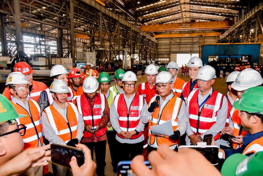 Proyek North Hub Targetkan Produksi 1.000 MMSCFD Gas, Buka 8.000 Lapangan Kerja. (Foto/Kementerian ESDM)