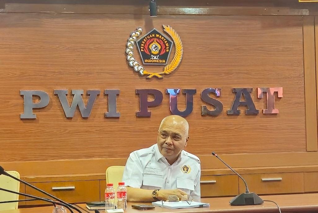 Ketua Umum PWI Pusat Akhmad Munir. (BeritaNasional/PWI)