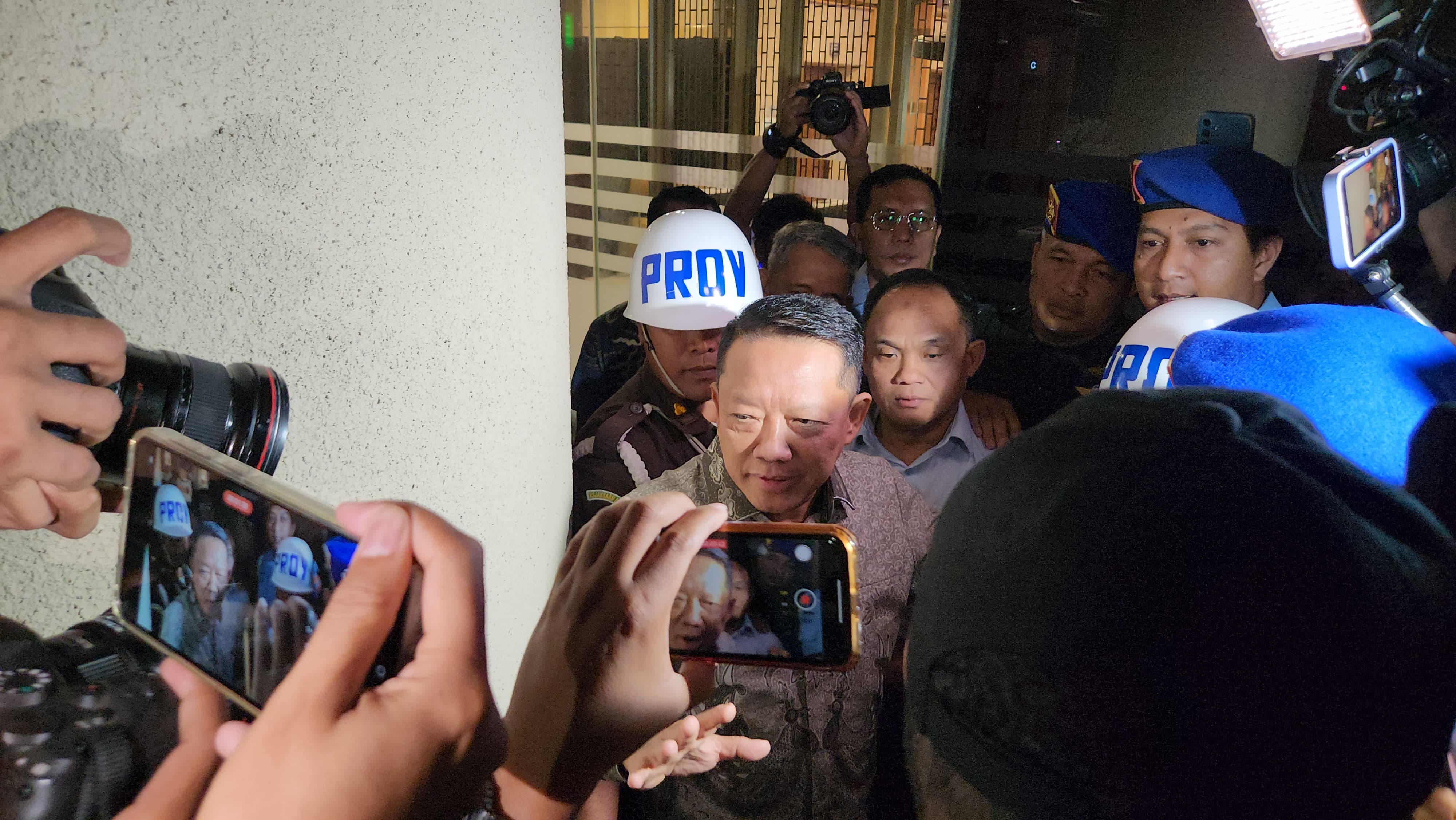Tersangka TPPU Febrie Adriansyah. (BeritaNasional/Panji)