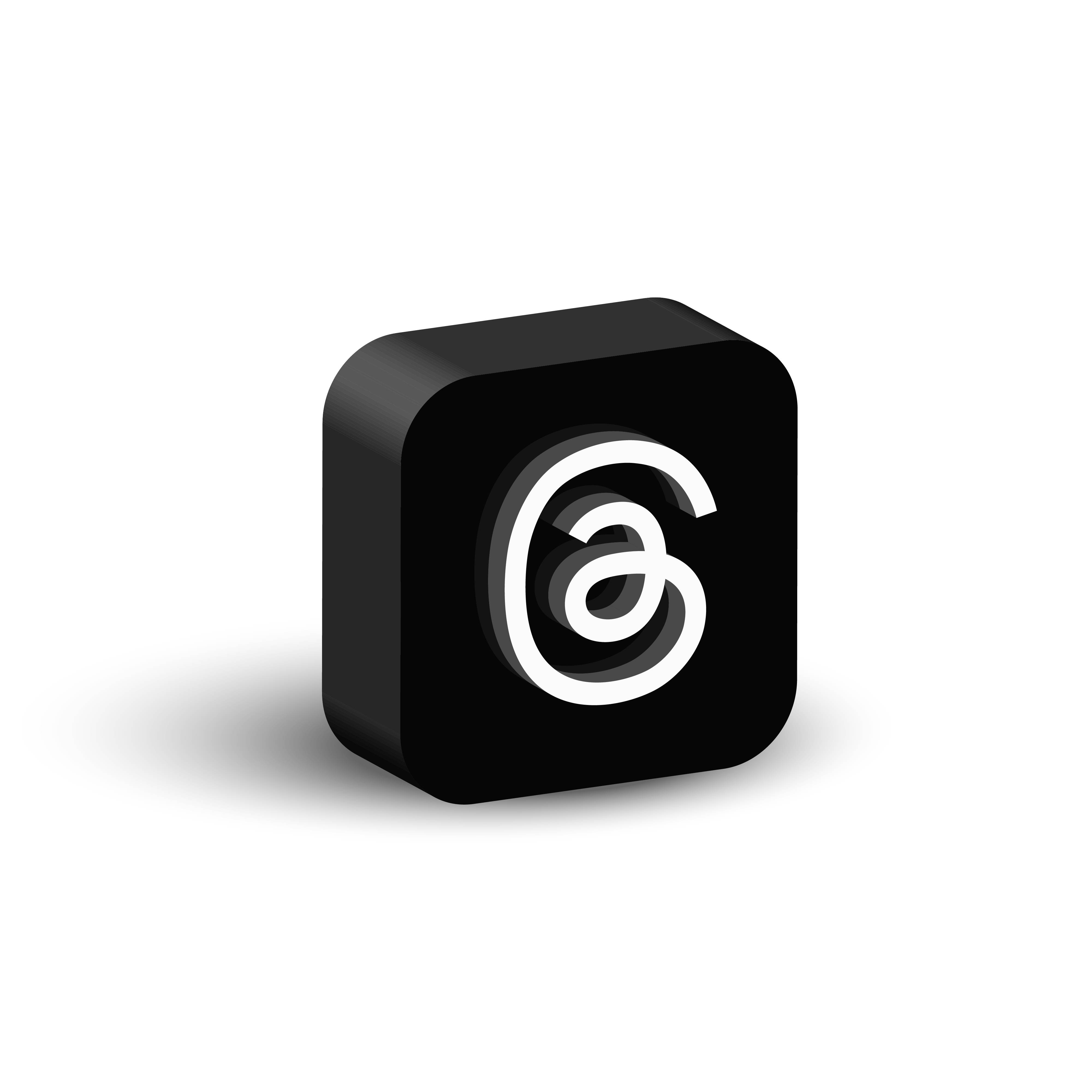 Ilustrasi logo Threads. (Foto/Magnific)