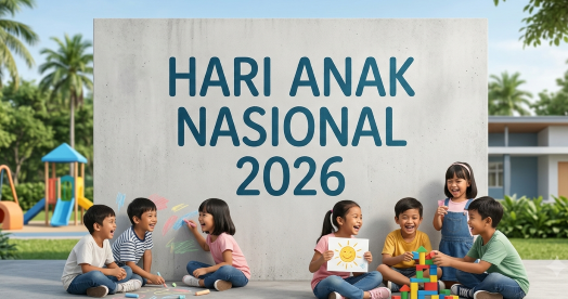 Ilustrasi Hari Anak Nasional. (Foto/Gemini AI)