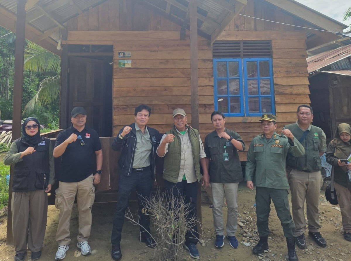 Warga Aceh Tamiang mendapat rumah baru. (Foto/Ist)