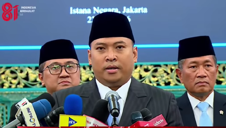 Kepala Badan Gizi Nasional, Sudaryono. (Foto/Tangkapan layar)