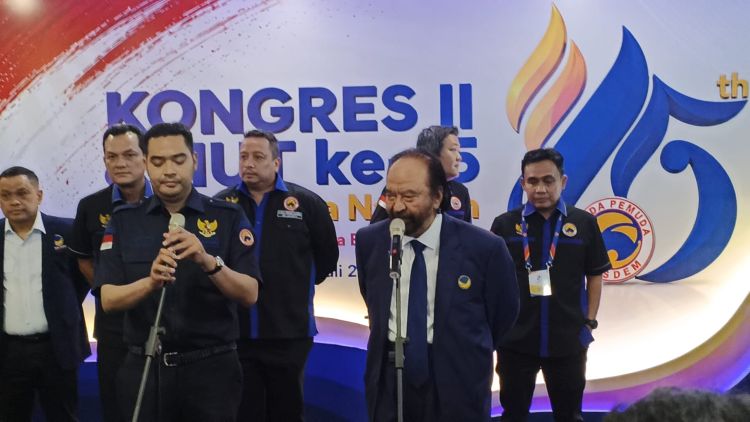 Ketua Umum Partai NasDem Surya Paloh. (BeritaNasional/Bachtiarudin Alam).