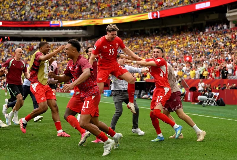 Swiss Raih Tiket Perempat Final Piala Dunia. (Foto/FIFA)