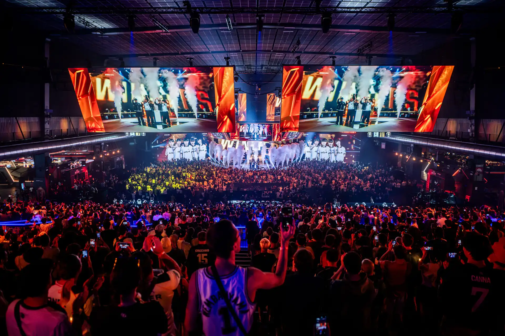 Mobile Legends: Bang Bang Mid Season Cup (MSC) yang diselenggarakan di Esports World Cup (EWC) 2026 di Paris, Prancis. (BeritaNasional/EWC)