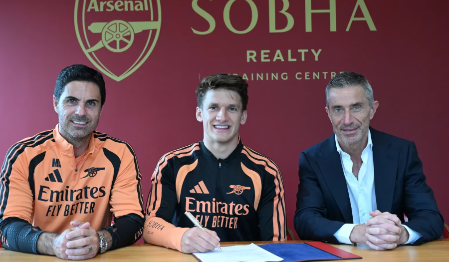 Winger asal Yunani, Christos Tzolis, resmi gabung Arsenal. (Foto/doc. Arsenal)