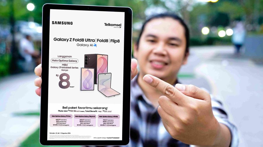 Paket Telkomsel Halo Optima Galaxy. (Foto/doc. Tsel)