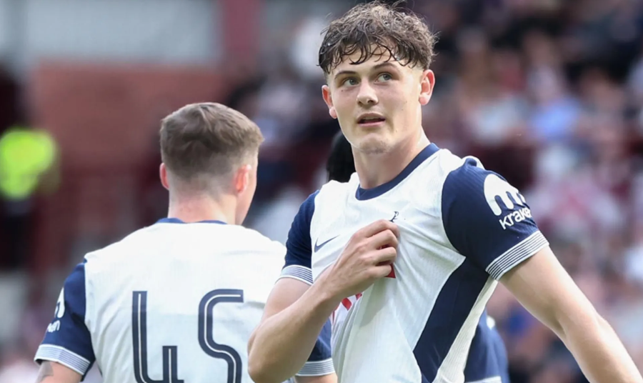 Penyerang muda Tottenham Hotspur, Will Lankshear. (Foto/doc.Spurs)