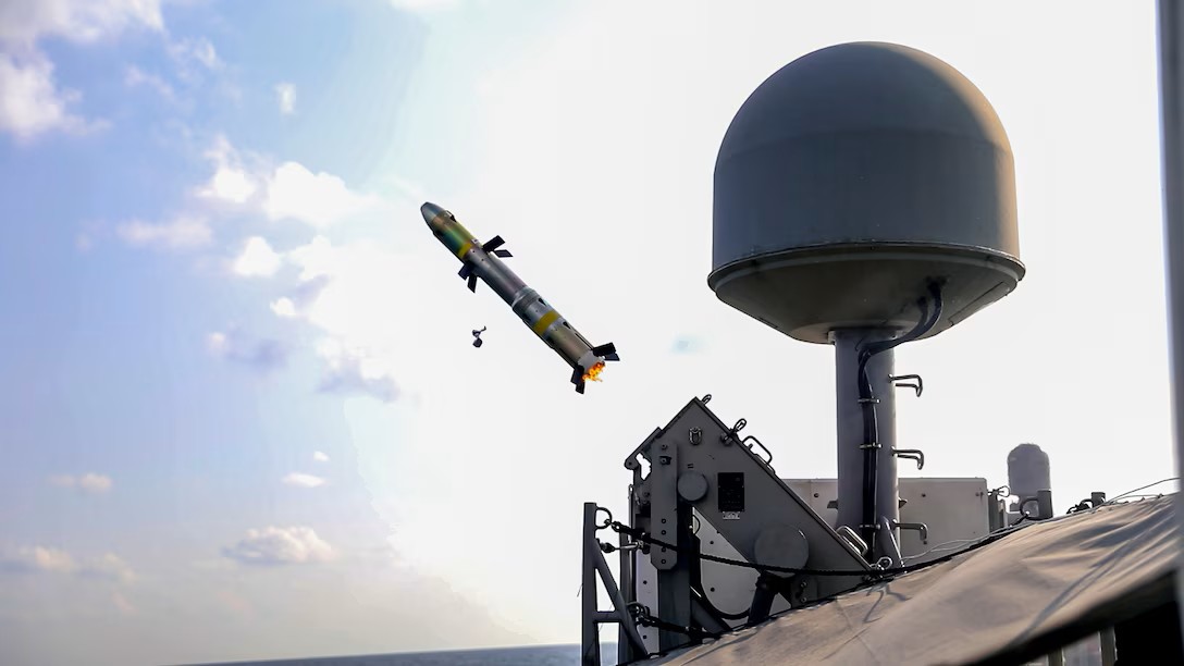 Rudal Griffin dari militer Amerika Serikat (AS). (BeritaNasional/CENTCOM)