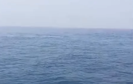Viral gelembung diduga berasal dari kebocoran pipa gas bawah laut. (Foto/instagram infokrw).
