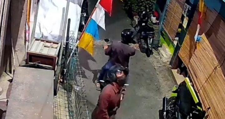 Motor Honda Scoopy Raib dalam Hitungan Menit di Makasar Jakarta Timur. (Foto/istimewa)