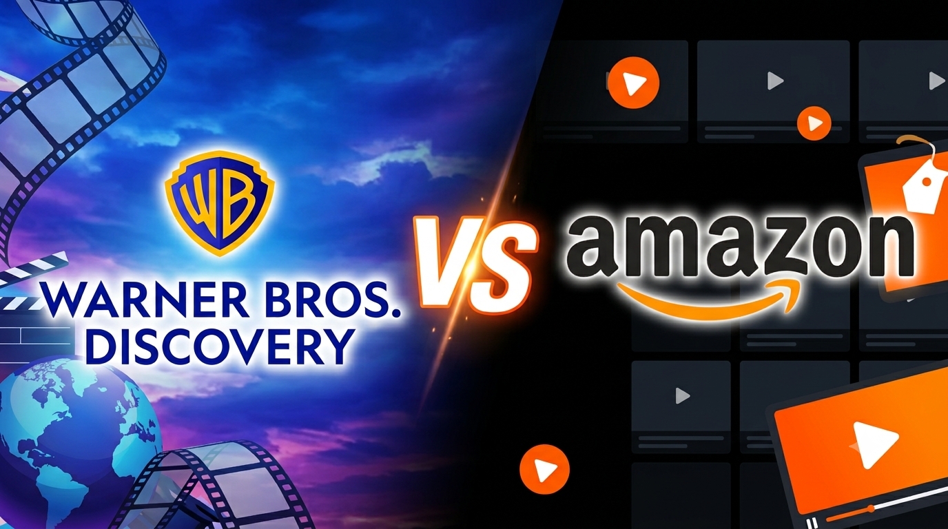 Ilustrasi Warner Bros. Discovery gugat Amazon. (BeritaNasional/Gemini AI)