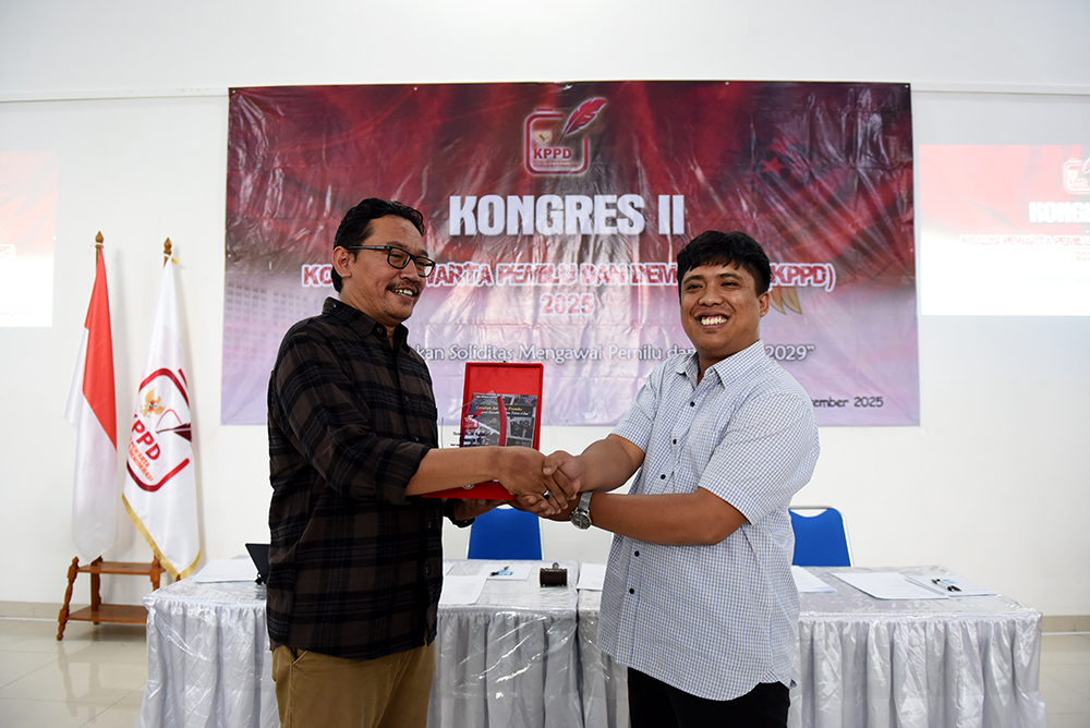 Achmad Satryo Yudhantoko, Pewarta Kantor Berita Politik dan Ekonomi RMOL kembali terpilih sebagai Ketum KPPD, usai melalui masa jabatan periode 2022-2025.