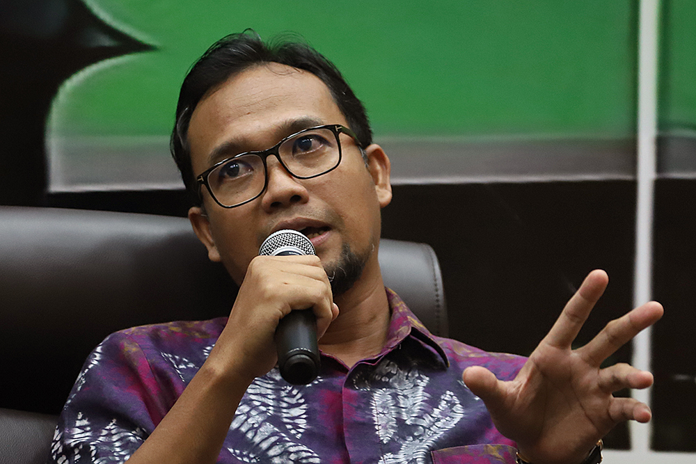 Anggota Komisi IX DPR RI Cellica Nurrachadiana: Pentingnya Kolaborasi Program CKG dan MBG untuk Menuju Generasi Emas Koordinatoriat Wartawan Parlemen (KWP) bekerja sama dengan Biro Pemberitaan DPR RI menggelar diskusi Dialektika Demokrasi Dengan tema; "CKG & Gizi Gratis: Strategi Preventif Pastikan Generasi Indonesia Emas". (BeritaNasional/Elvis Sewndouw)