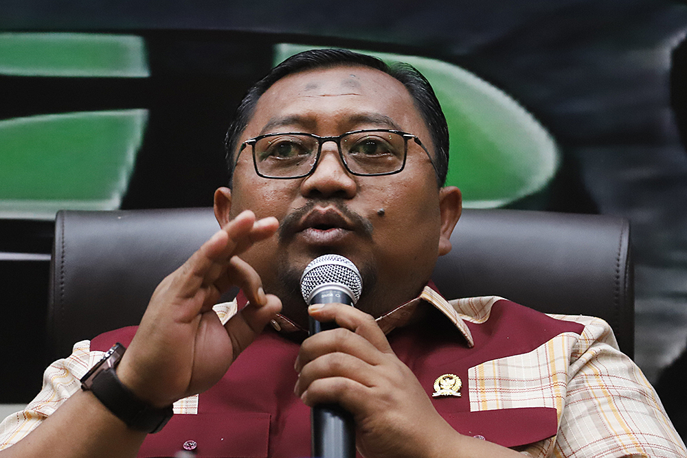 Anggota Komisi IX DPR RI Cellica Nurrachadiana: Pentingnya Kolaborasi Program CKG dan MBG untuk Menuju Generasi Emas Koordinatoriat Wartawan Parlemen (KWP) bekerja sama dengan Biro Pemberitaan DPR RI menggelar diskusi Dialektika Demokrasi Dengan tema; "CKG & Gizi Gratis: Strategi Preventif Pastikan Generasi Indonesia Emas". (BeritaNasional/Elvis Sewndouw)