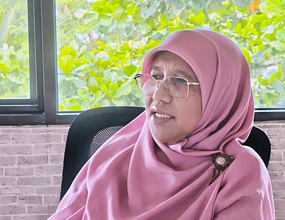 Anggota Komisi V DPR RI, Saadiah Uluputty, melakukan kunjungan kerja ke Balai Pelaksanaan Jalan Nasional (BPJN) Provinsi Maluku di Ambon. (BeritaNasional/Elvis/HO)