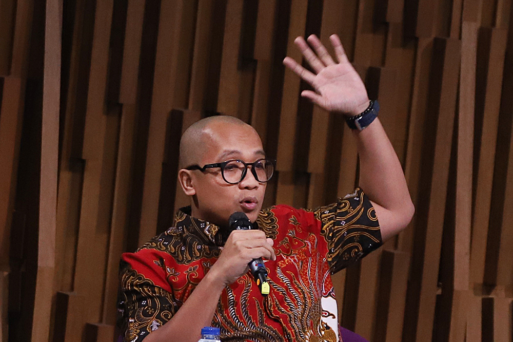 ATVSI Gelar FGD Bahas RUU Penyiaran Asosiasi Televisi Swasta Indonesia (ATVSI) gelar Focus Group Discussion (FGD) membahas RUU Penyiaran. (BeritaNasional/Elvis Sendouw)