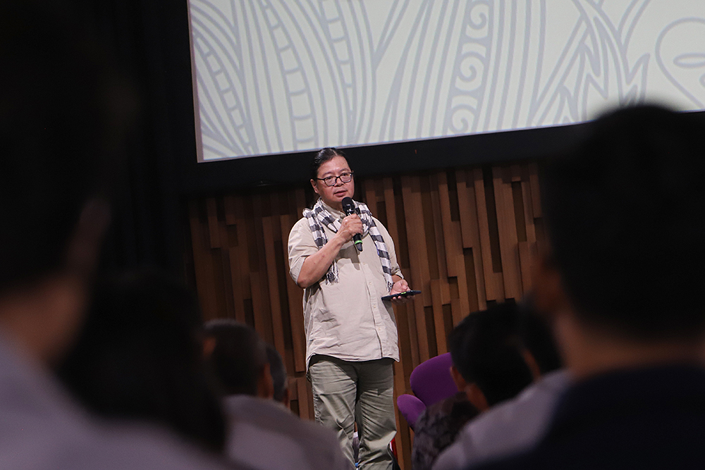 ATVSI Gelar FGD Bahas RUU Penyiaran Asosiasi Televisi Swasta Indonesia (ATVSI) gelar Focus Group Discussion (FGD) membahas RUU Penyiaran. (BeritaNasional/Elvis Sendouw)