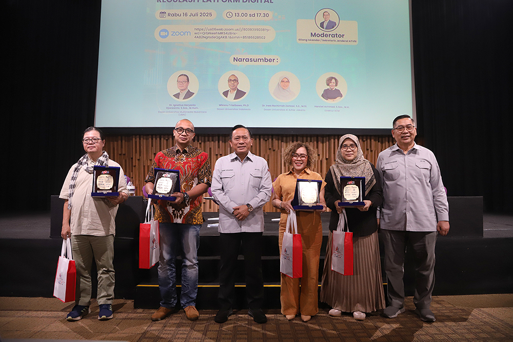 ATVSI Gelar FGD Bahas RUU Penyiaran Asosiasi Televisi Swasta Indonesia (ATVSI) gelar Focus Group Discussion (FGD) membahas RUU Penyiaran. (BeritaNasional/Elvis Sendouw)