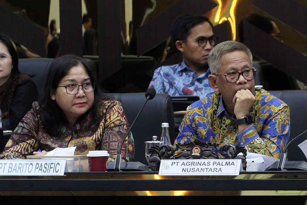 Rapat Dengar Pendapat Umum (RDPU) Baleg bahas RUU Perkebunan. (BeritaNasional/Elvis Sendouw)
