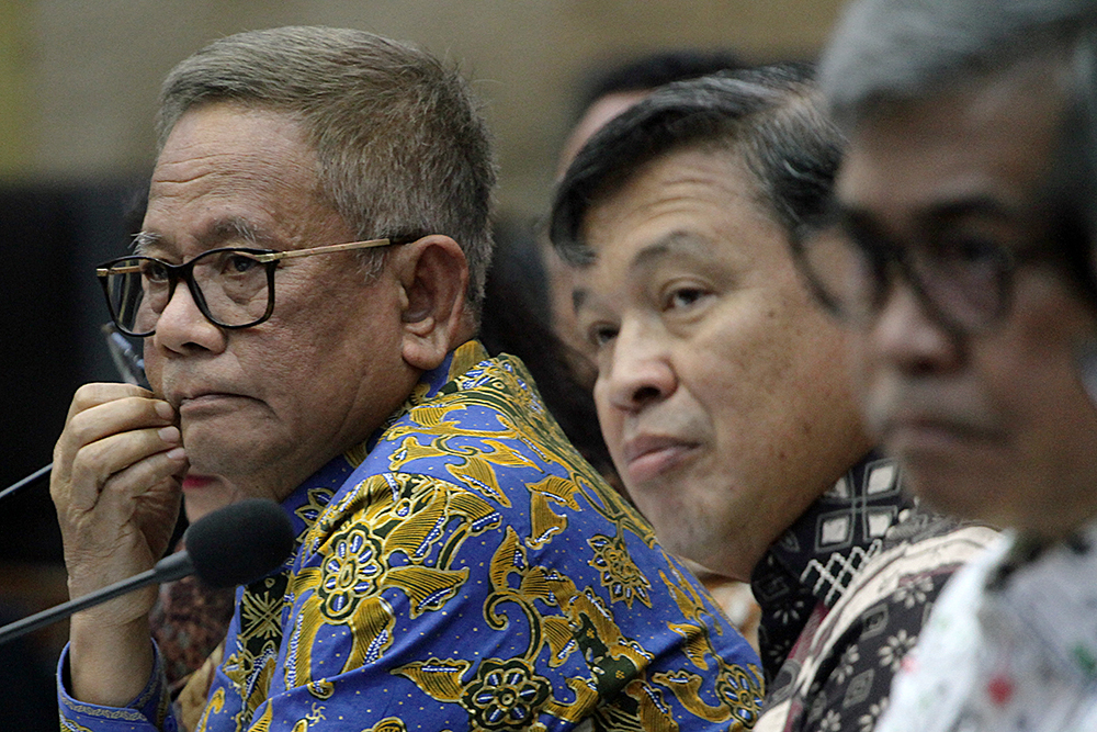 Rapat Dengar Pendapat Umum (RDPU) Baleg bahas RUU Perkebunan. (BeritaNasional/Elvis Sendouw)