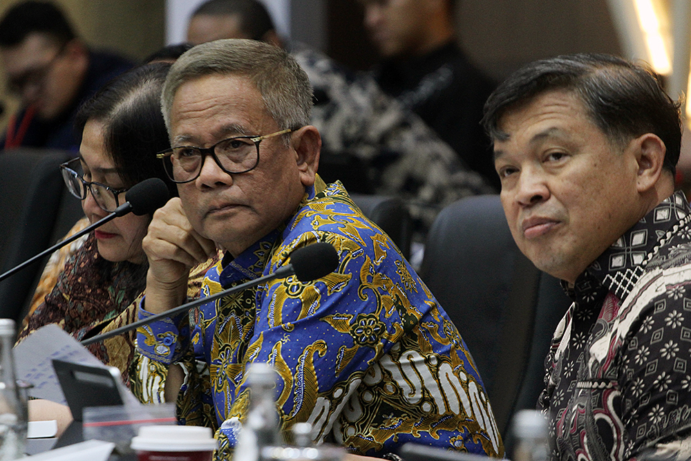 Rapat Dengar Pendapat Umum (RDPU) Baleg bahas RUU Perkebunan. (BeritaNasional/Elvis Sendouw)