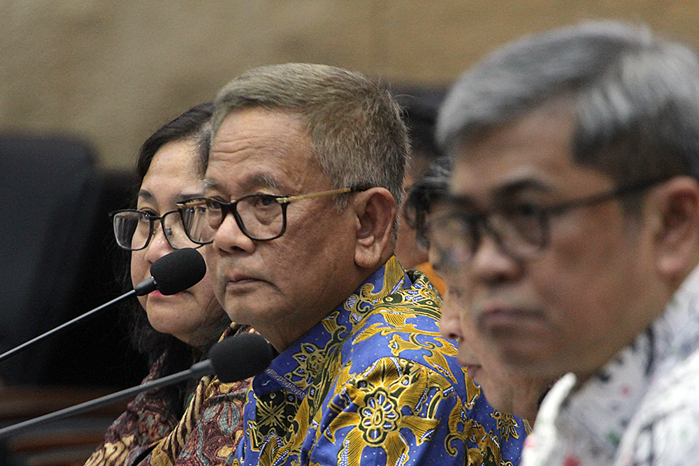 Rapat Dengar Pendapat Umum (RDPU) Baleg bahas RUU Perkebunan. (BeritaNasional/Elvis Sendouw)