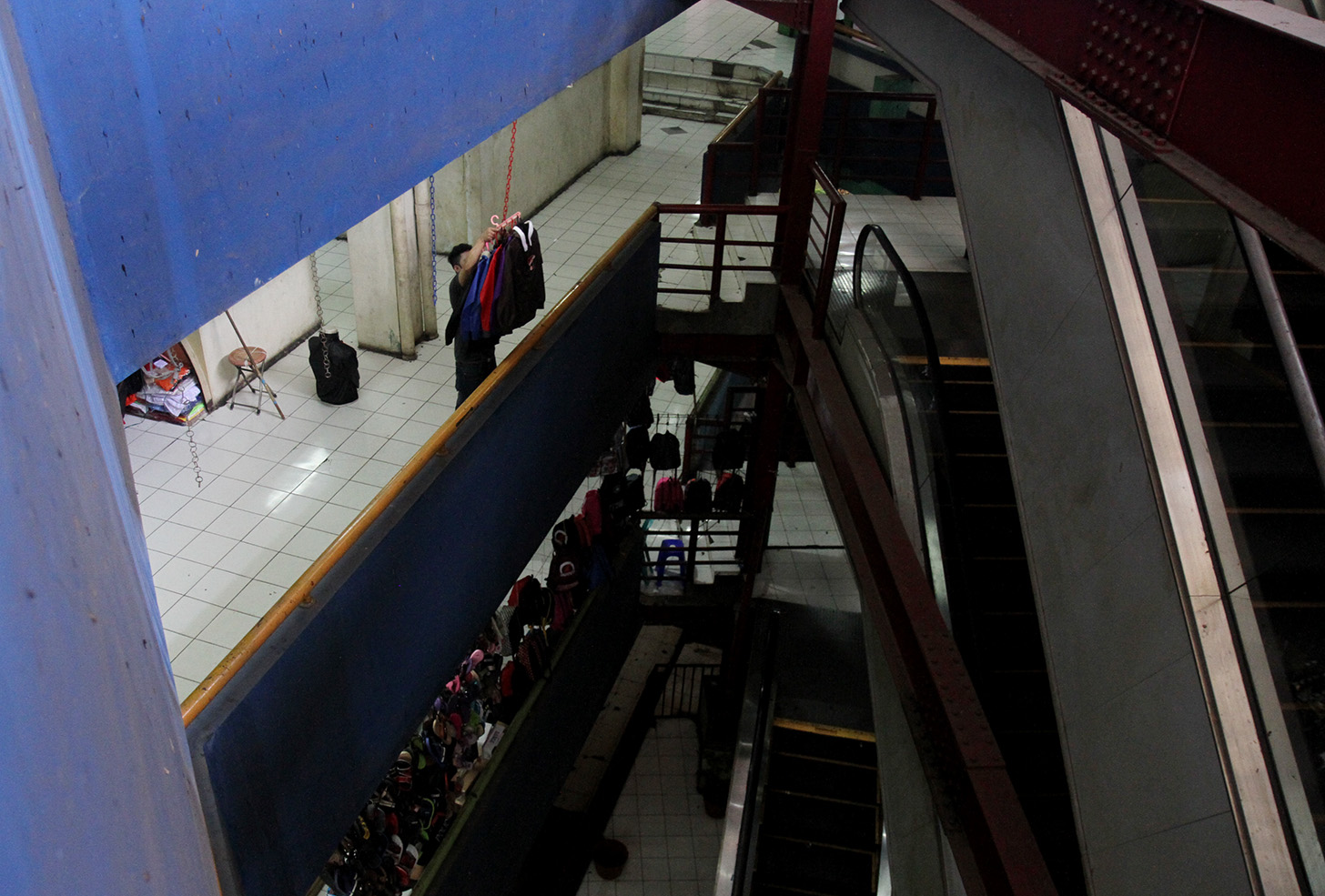 Suasana di Pasar Tanah Abang Blok G, Jakarta, Rabu (8/5/2024). (BeritaNasional.com/Oke Atmaja)