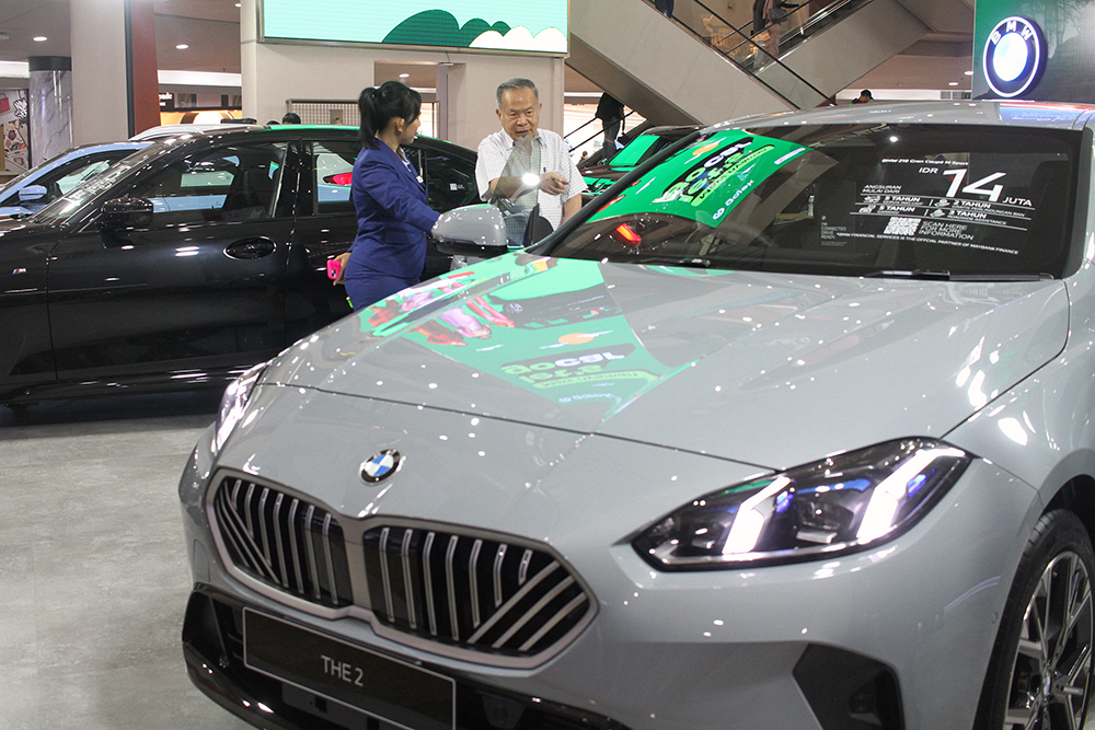 BMW Indonesia gelar BMW Exhibition di The Forum, Mall Kelapa Gading 3 mulai hari ini hingga 21 September 2025. (BeritaNasional/Elvis Sendouw)